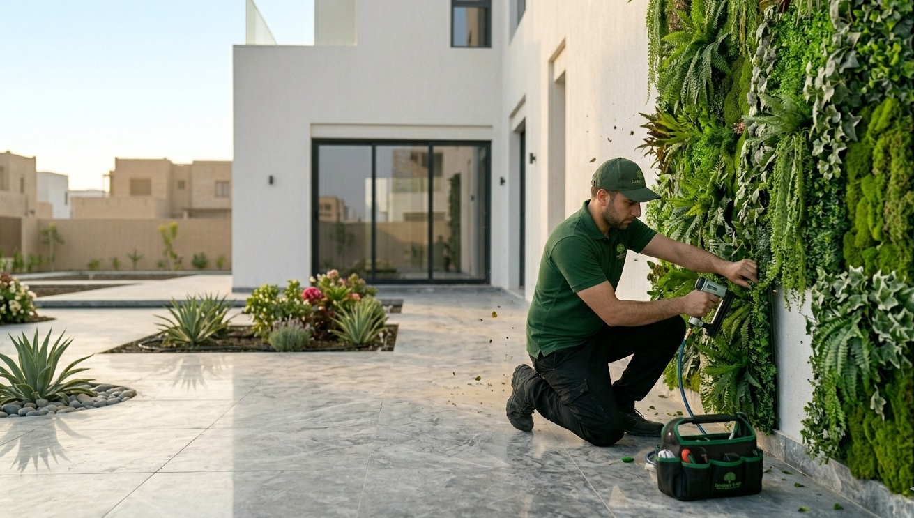 Artificial Vertical Garden (Green Wall)